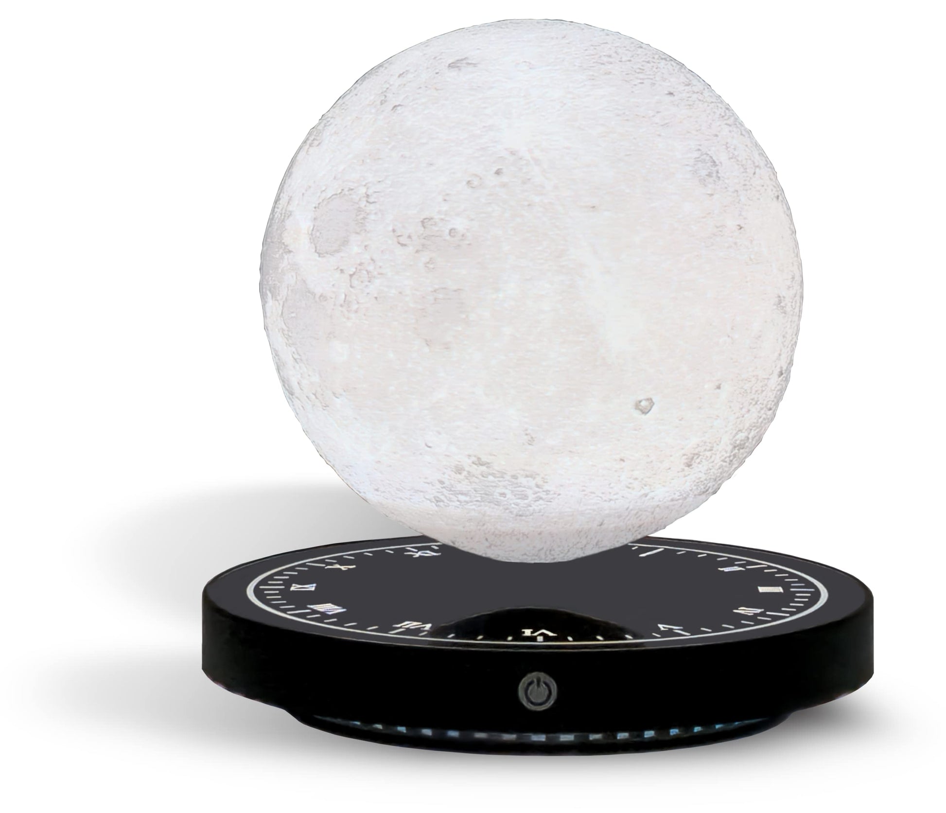 Suspended moon lamp, 3D printed floating lamp. Suspended decorative light, magnetic floating LED moonlight suspension.